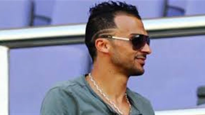 اللاعب ابراهيم سعيد.
