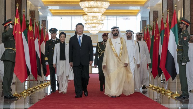 استقبال الرئيس الصيني