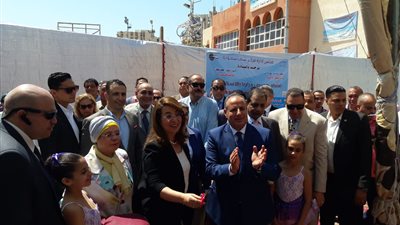 وزيرة التضامن الاجتماعي تفتتح معرض 