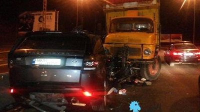 انقلاب سيارة برأس سدر يسفر عن إصابة 6 أشخاص 