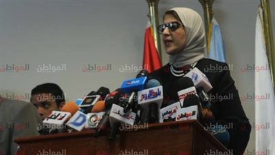 صور.. هالة زايد: جميع المنشآت الصحية تشارك في القضاء على قوائم الانتظار