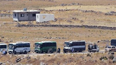 الجيش السوري يبدأ في إخراج الدفعة الثانية من مسلحي القنطيرة