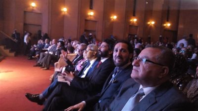 صور.. وصول الفنان نصير شمة إلي الأوبرا لتنصيبه سفيرًا للإتحاد الدولي لجمعيات الهلال الأحمر