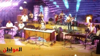 صور.. أميرة الماريمبا تفتتح المهرجان الصيفي على المسرح الروماني في الإسكندرية