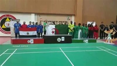 الريشة الطائرة تضيف فضيتان لمصر في دورة الألعاب الأفريقية لـ