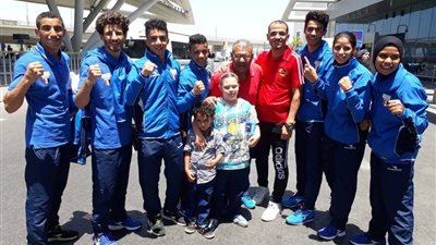 بعثة فراعنة الووشو كونغ فو تصل للجزائر للمشاركة في دورة الألعاب الإفريقية