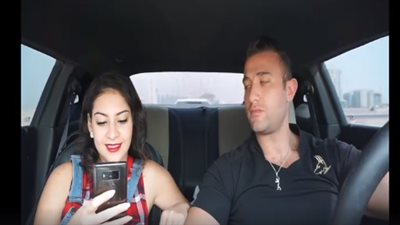 فيديو.. من كيكي لنمبر وان.. شاهد ما فعله رجل مع زوجته لخوضها تحدي رقص