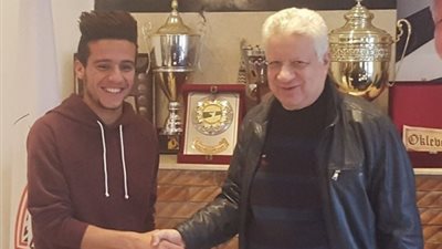 مصطفي فتحي يصل الزمالك 
