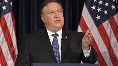 وزير الخارجية الأمريكي يسب النظام الإيراني.. بماذا وصفه؟   