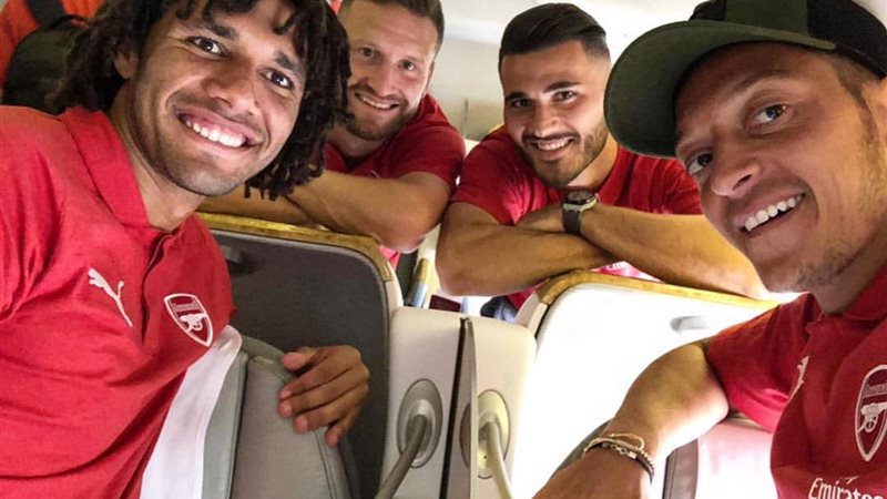 محمد النني لاعب الارسنال