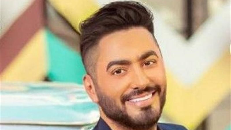 الفنان تامر حسنى