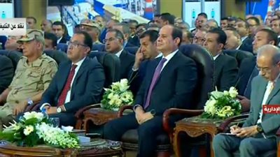 السيسي يشهد عبر الفيديو كونفرانس افتتاح  محولات غرب مغاغة 