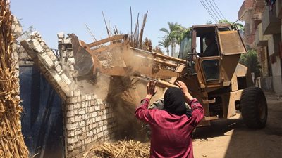 محافظ القليوبية: إزالة 46 حالة تعدِ على أملاك الدولة