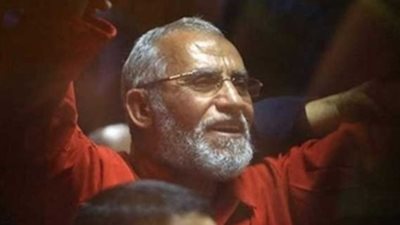 محمد بديع  أمام جنايات القاهرة مجددًا في قضية أحداث مكتب الإرشاد