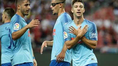 شاهد .. أتلتيكو مدريد يفوز علي أرسنال وديا في غياب النني