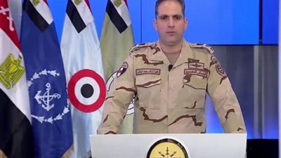 فيديو.. المتحدث العسكري: القوات المسلحة مستهدفة بالعديد من الأخبار الكاذبة