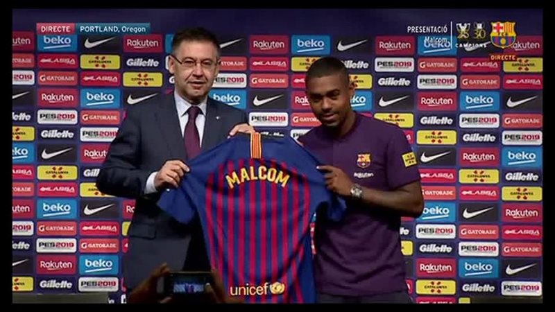 برشلونة يقدم مالكوم