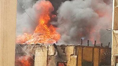 قوات الحماية المدنية تسيطر على حريقين فى المنوفية 