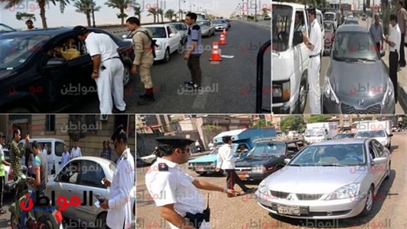 حملة مرورية مكبرة