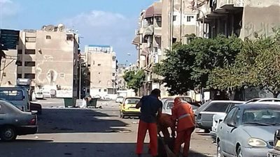 حملة مكبرة لـ رفع كفاءة محيط المسجد العباسي في بورسعيد