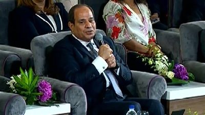 المؤتمر الوطني السادس للشباب.. الرئيس السيسي : عايز أي حد في الـ100 مليون مصري يقولي اعمل ايه وانا هاعمل 