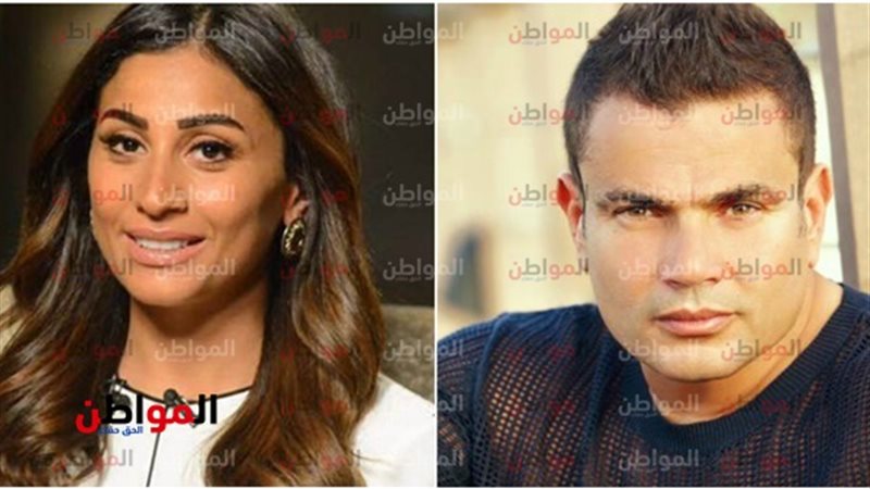 عمرو دياب ودينا الشربيني