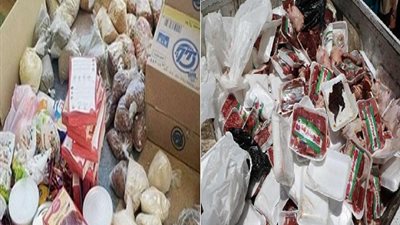 إعدام 50 كيلو ملوحة وحلوى أطفال وفواكه فاسدة في الوادي الجديد