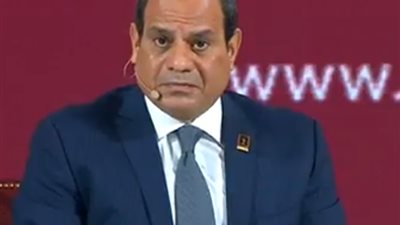 الرئيس السيسي خلال جلسة اسأل الرئيس: قاعدين تركبوا العربيات وتقولوا كيكي وميكي