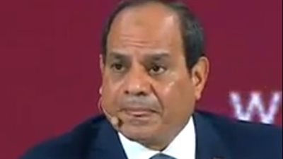 الرئيس السيسي خلال جلسة اسأل الرئيس: 5 مليون لاجئ عايشين وسطنا