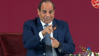 الرئيس السيسي عن تكلفة مؤتمر الشباب: معناش فلوس لكن لازم نظهر بما يليق بمصر