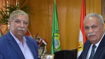 محافظ الإسماعيلية يلتقي وكيل وزارة القوى العاملة الجديد بـ مقر الديوان العام