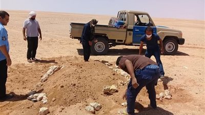 صور.. العثور على 3 جثامين لـ مصريين في صحراء ليبيا