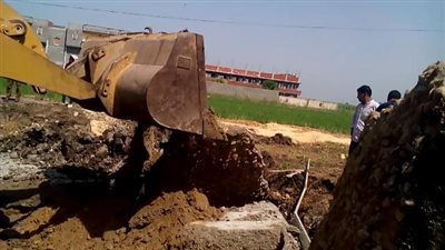 صور.. إزالة التعديات على الأراضى الزراعية وأملاك الدولة بـ البحيرة