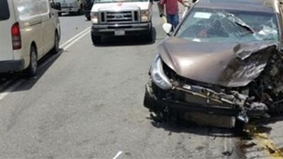 مصرع ربة منزل وإصابة نجليها بحادث في البحيرة