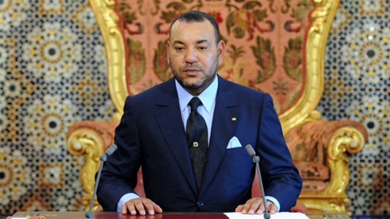 العاهل المغربى الملك
