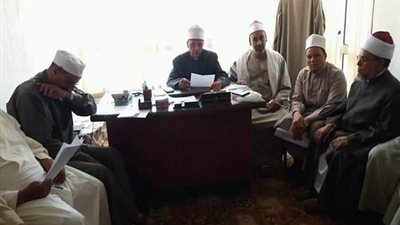 صور.. غرفة عمليات بـ أوقاف بني سويف للتصدى لانفلونزا الطيور