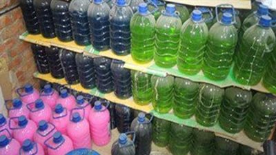 حملة تموينية تسفر عن ضبط مصنع صابون بدون ترخيص بـ الخانكة