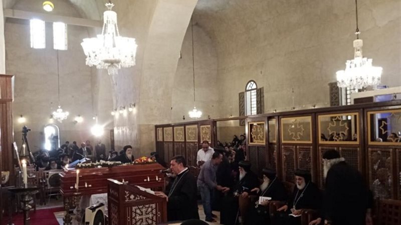 جثمان نيافة الأنبا