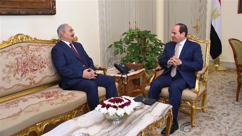 السيسي - خليفة حفتر