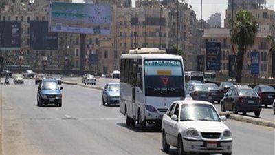 كثافات مرورية متوسطة على كافة المحاور في القاهرة