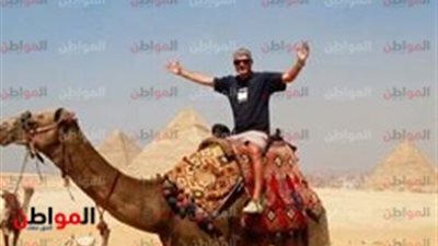 صور.. خواندى راموس يزور الأهرامات على هامش استضافته بأكاديمية هيثم عرابي