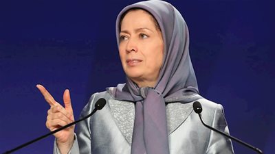 مريم رجوي : صوت الشعب الإيراني لا يُخمَد رغم القمع الواسع