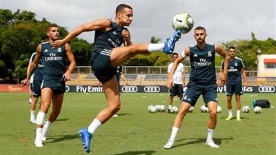 صور.. ريال مدريد يستأنف تدريباته صباح اليوم عقب مباراه مانشيستر