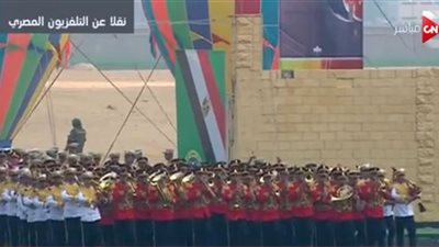  االدفعة 156 ضباط صف.. فيديو | عرض الموسيقات العسكرية بحضور الرئيس السيسى