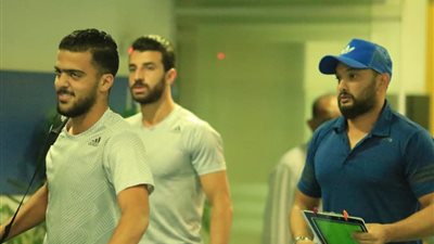 صور.. وصول لاعبي الإسماعيلي لملعب ستاد السلام إستعداداً للأهلى