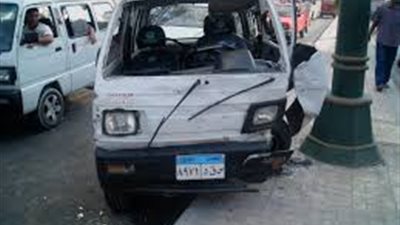 إصابة 7 أشخاص فى حادث تصادم بـ 