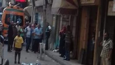 صور.. انهيار جزئى لعقار بـ الإسكندرية ينهى حياة شخص