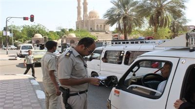 ضبط 3 سائقين بسبب رفع تعريفة الأجرة بـ الوادي الجديد