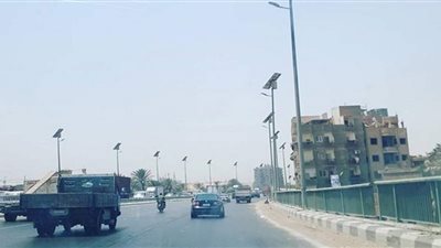 انتظام حركة المرور أعلى دائري المريوطية