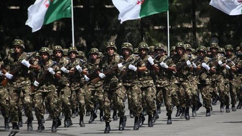 قوات الجيش الجزائري
